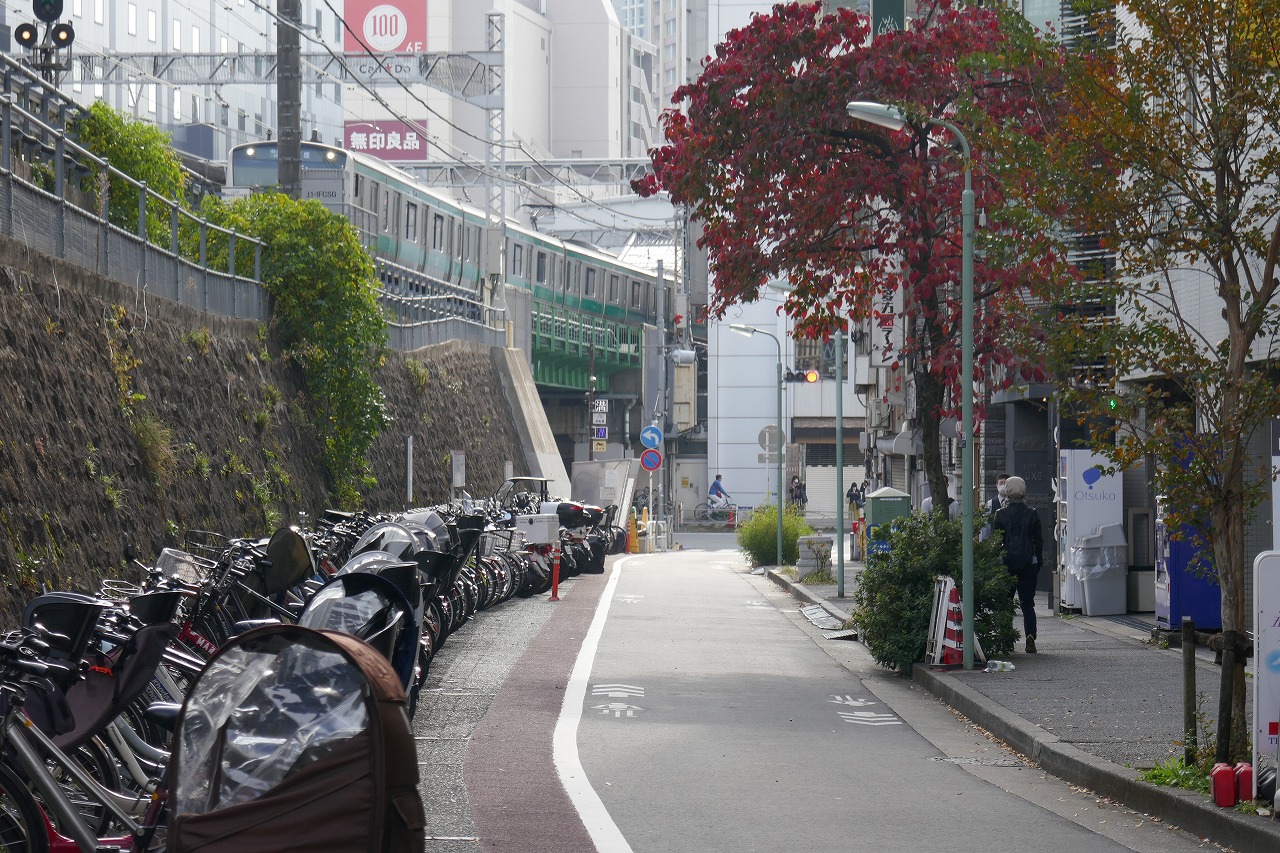五反田駅付近（2021年10月撮影）